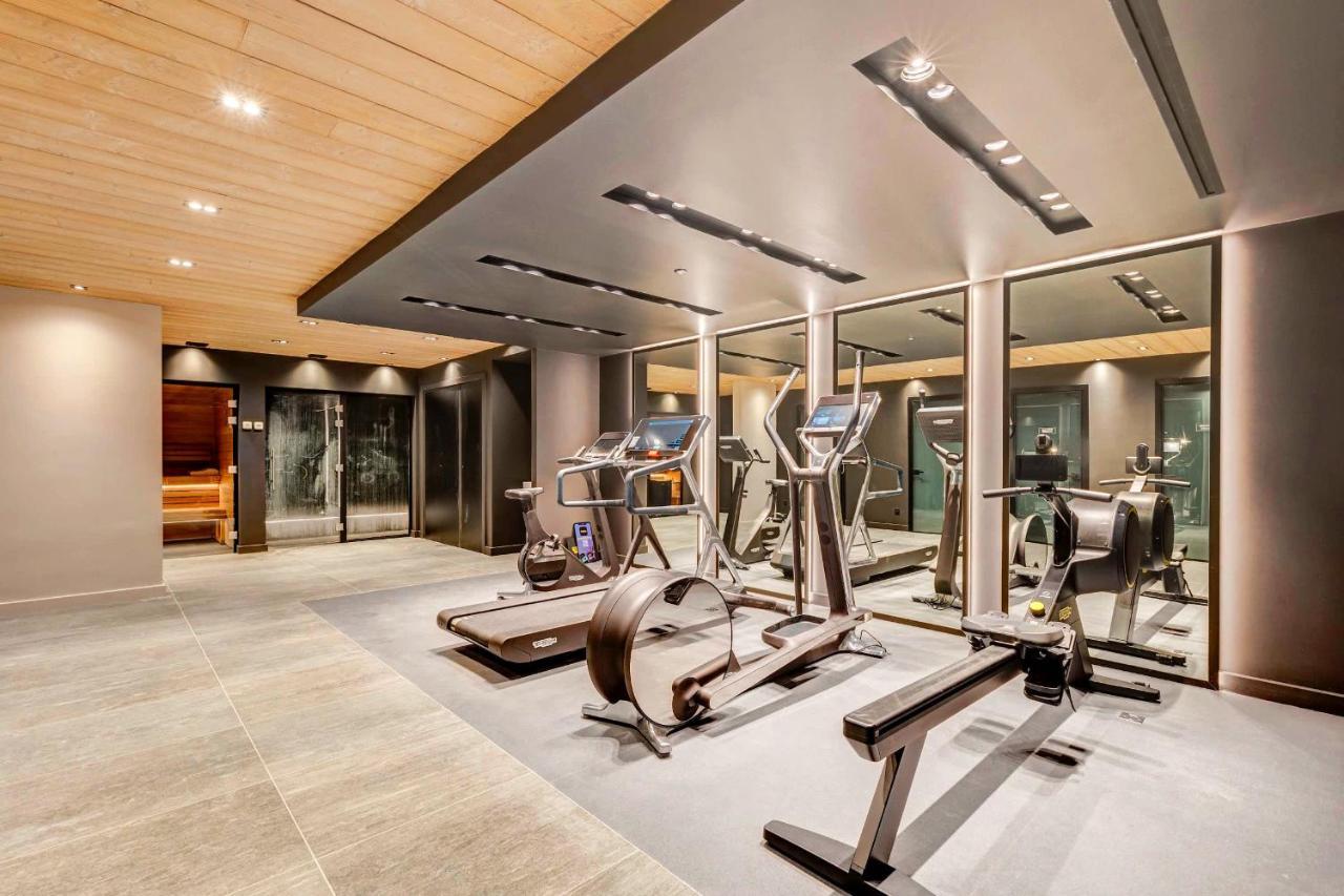 4-Room Apartment With Garden, Gym And Shared Spa Megeve Exterior photo